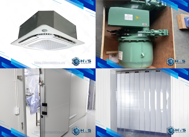 HVS cung cấp giải pháp đa dạng từ kho mát bảo quản rau củ, quả tươi đến kho đông lạnh thủy sản, giúp giảm tỷ lệ hao hụt hậu thu hoạch xuống dưới 5%