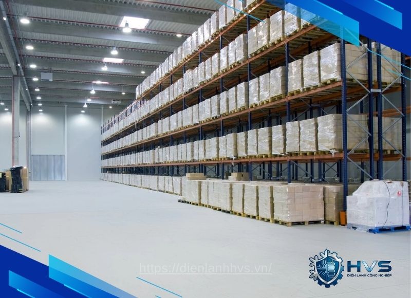 Hệ thống kho lạnh công nghiệp quy mô lớn hiện đại