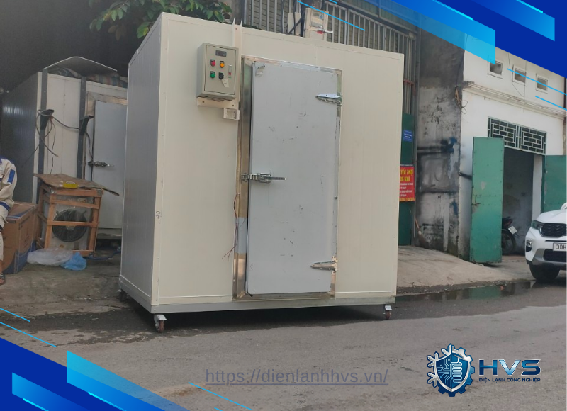 Giải pháp kho lạnh di động dung tích 5m3, dễ dàng di chuyển và linh hoạt trong việc thay đổi vị trí mặt bằng kinh doanh